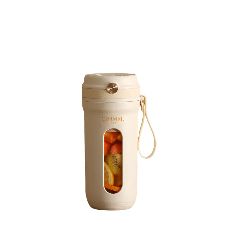 Licuadora Portátil USB 10 Cuchillas — Smoothies en Cualquier Lugar