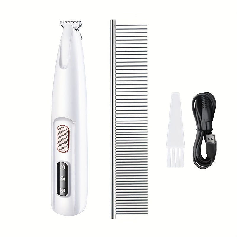 Cortadora de Pelo para Mascotas con Luz LED