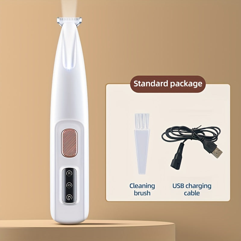 Cortadora de Pelo para Mascotas con Luz LED