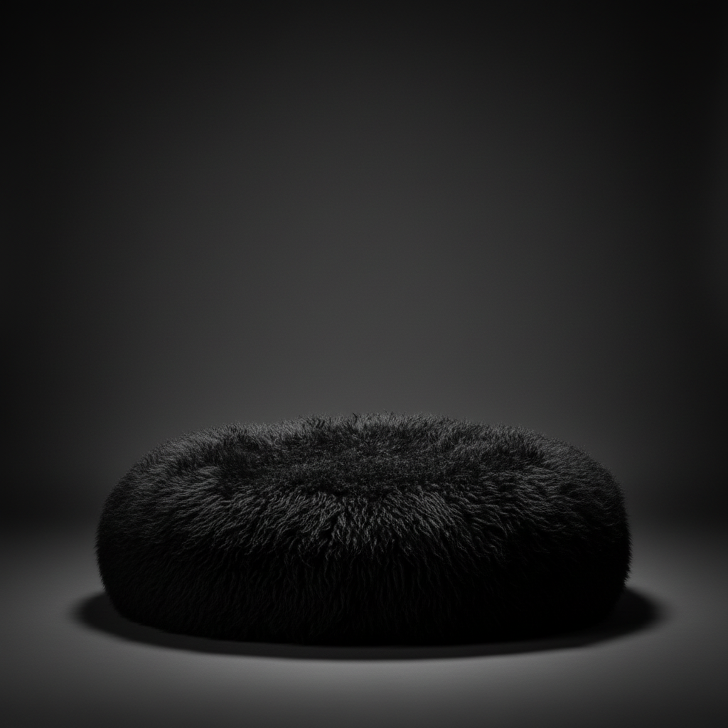 Cama Oveja — Fondo oscuro