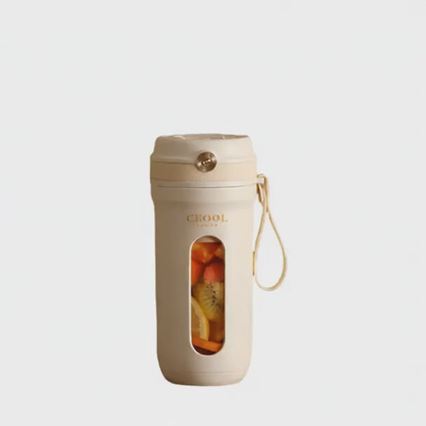 Licuadora Portátil USB 10 Cuchillas — Smoothies en Cualquier Lugar