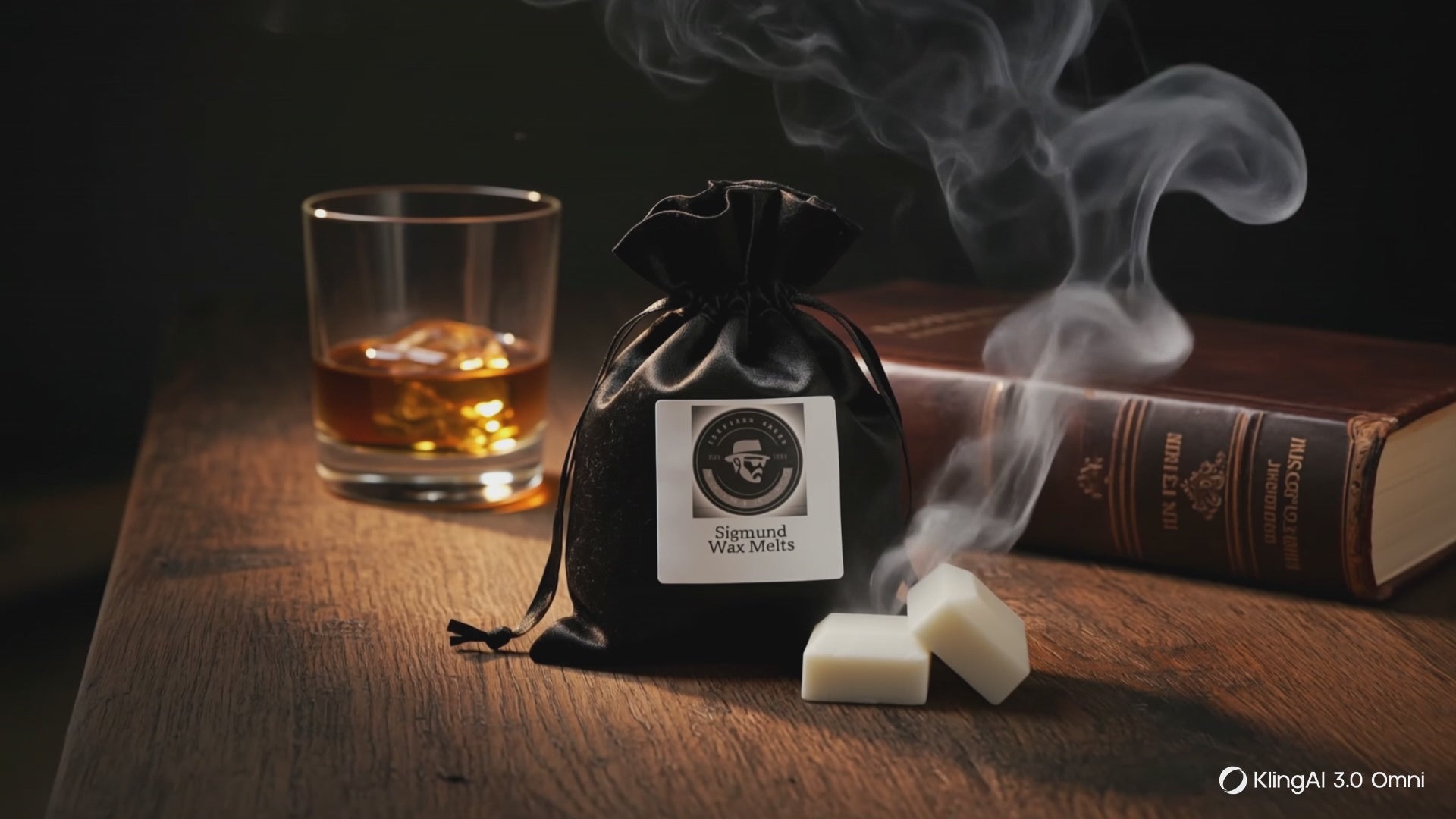 Cera Aromática Sigmund — Tabaco, Mirra & Cuero